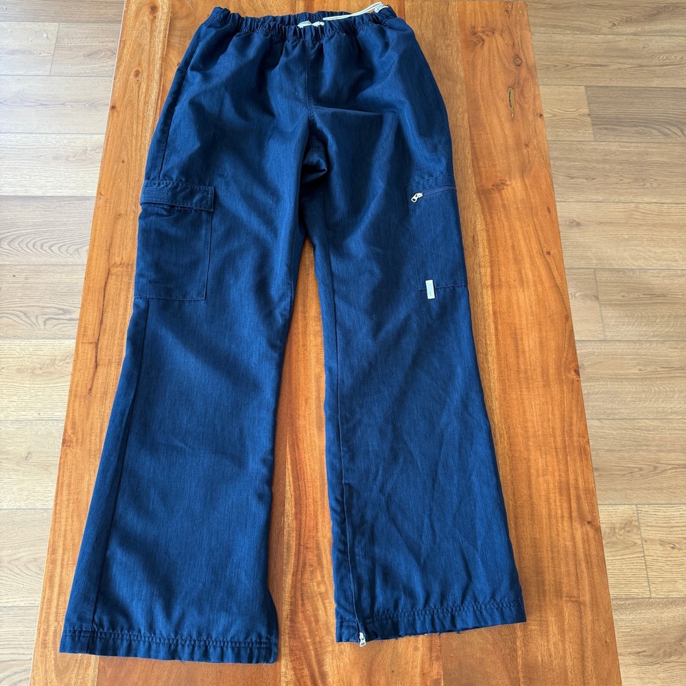Nike‎ Women's Blue Poly/Nylon Cargo Pants Size L